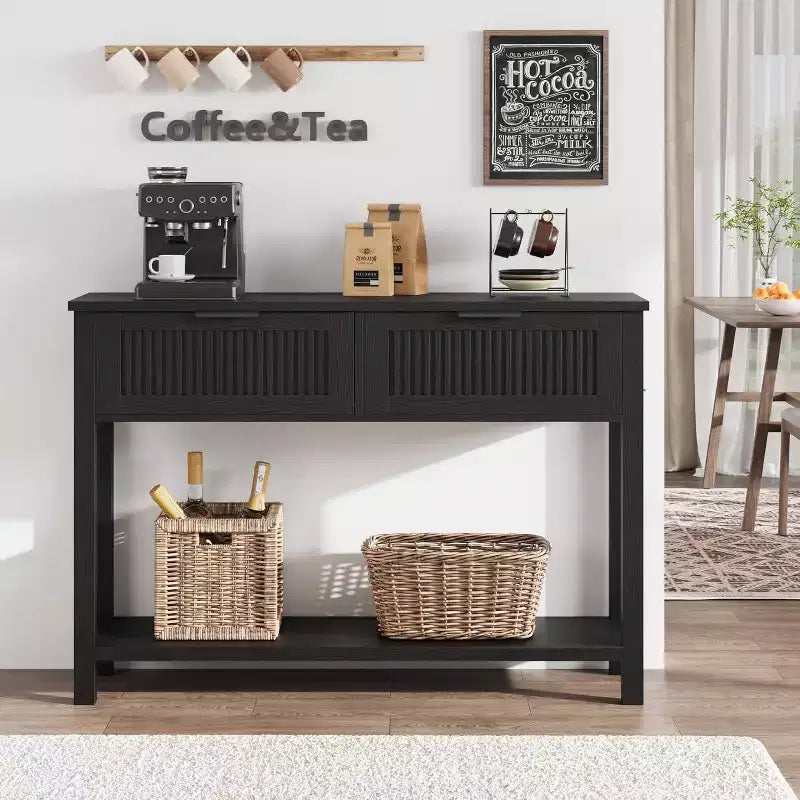 Cama alta con escritorio y estantes – Tamaño individual