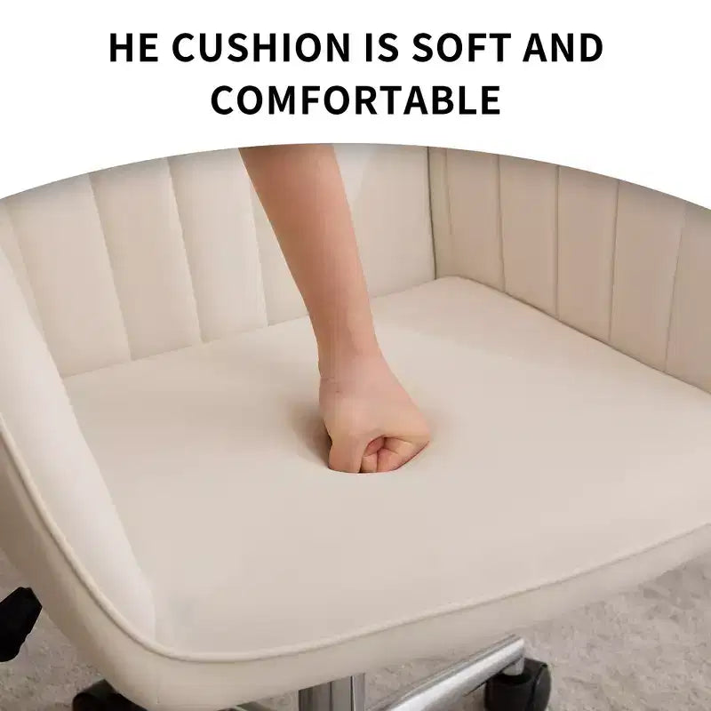 Silla de oficina ajustable, dormitorio doméstico, silla giratoria ergonómica, asiento con respaldo, cómoda para sentarse por mucho tiempo