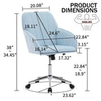 Silla de oficina ajustable, dormitorio doméstico, silla giratoria ergonómica, asiento con respaldo, cómoda para sentarse por mucho tiempo