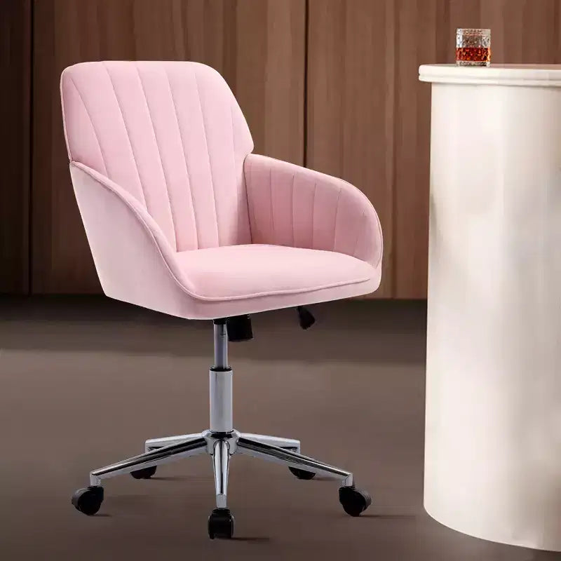 Silla de oficina ajustable, dormitorio doméstico, silla giratoria ergonómica, asiento con respaldo, cómoda para sentarse por mucho tiempo