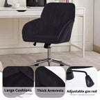 Silla de oficina ajustable, dormitorio doméstico, silla giratoria ergonómica, asiento con respaldo, cómoda para sentarse por mucho tiempo