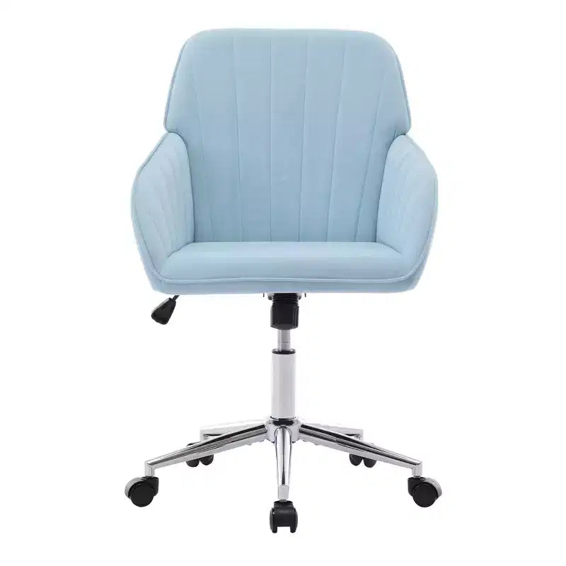 Silla de oficina ajustable, dormitorio doméstico, silla giratoria ergonómica, asiento con respaldo, cómoda para sentarse por mucho tiempo