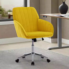 Silla de oficina ajustable, dormitorio doméstico, silla giratoria ergonómica, asiento con respaldo, cómoda para sentarse por mucho tiempo