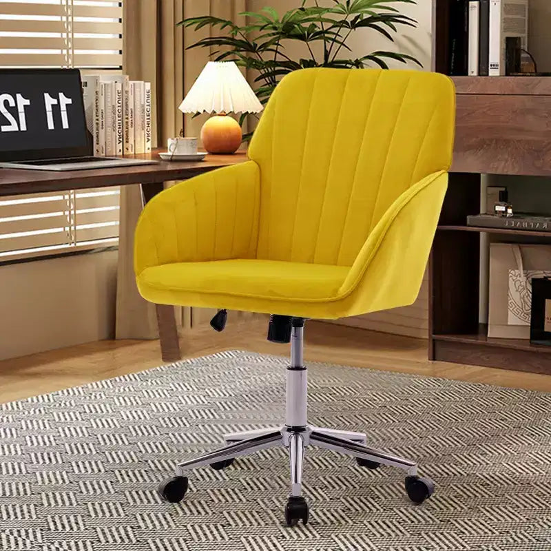 Silla de oficina ajustable, dormitorio doméstico, silla giratoria ergonómica, asiento con respaldo, cómoda para sentarse por mucho tiempo