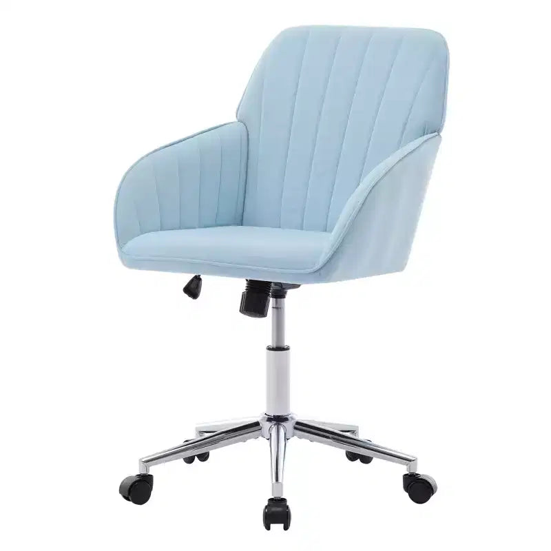 Silla de oficina ajustable, dormitorio doméstico, silla giratoria ergonómica, asiento con respaldo, cómoda para sentarse por mucho tiempo