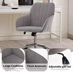 Silla de oficina ajustable, dormitorio doméstico, silla giratoria ergonómica, asiento con respaldo, cómoda para sentarse por mucho tiempo