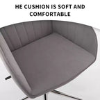Silla de oficina ajustable, dormitorio doméstico, silla giratoria ergonómica, asiento con respaldo, cómoda para sentarse por mucho tiempo
