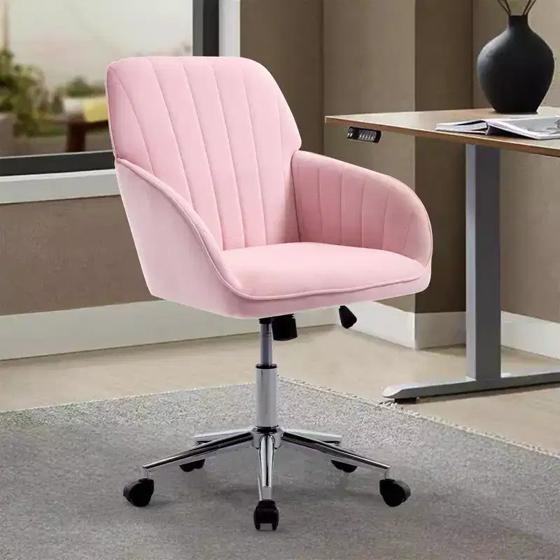 Silla de oficina ajustable, dormitorio doméstico, silla giratoria ergonómica, asiento con respaldo, cómoda para sentarse por mucho tiempo