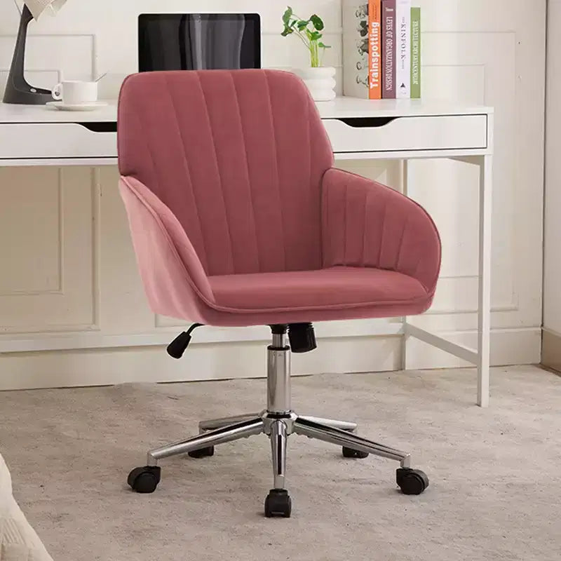Silla de oficina ajustable, dormitorio doméstico, silla giratoria ergonómica, asiento con respaldo, cómoda para sentarse por mucho tiempo