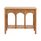 Mesa consola 36x13x30 – Marrón rústico
