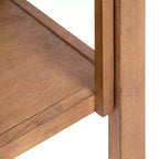 Mesa consola 36x13x30 – Marrón rústico