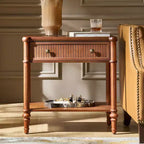 Table d'appoint à 1 tiroir de 66 cm – Noire