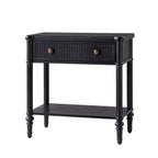 Godefroy 26 Tall 1-Drawer End Table | HULALA HOME-BLACK