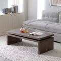 GDFStudio Enoch 47 Rectangle Firwood Coffee Table