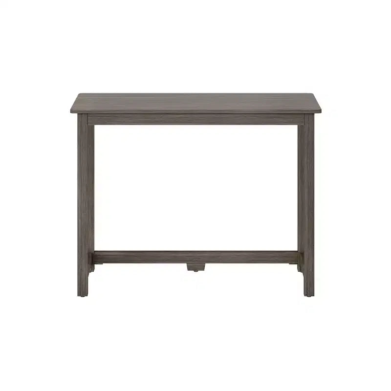Escritorio de Madera Maciza de 39.5" – Escritorio de Estudio para Oficina en Casa y Dormitorio