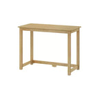 Escritorio de Madera Maciza de 39.5" – Escritorio de Estudio para Oficina en Casa y Dormitorio