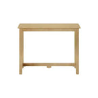 Escritorio de Madera Maciza de 39.5" – Escritorio de Estudio para Oficina en Casa y Dormitorio