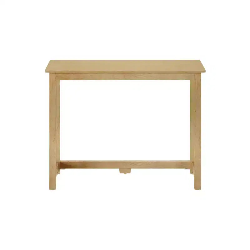Escritorio de Madera Maciza de 39.5" – Escritorio de Estudio para Oficina en Casa y Dormitorio