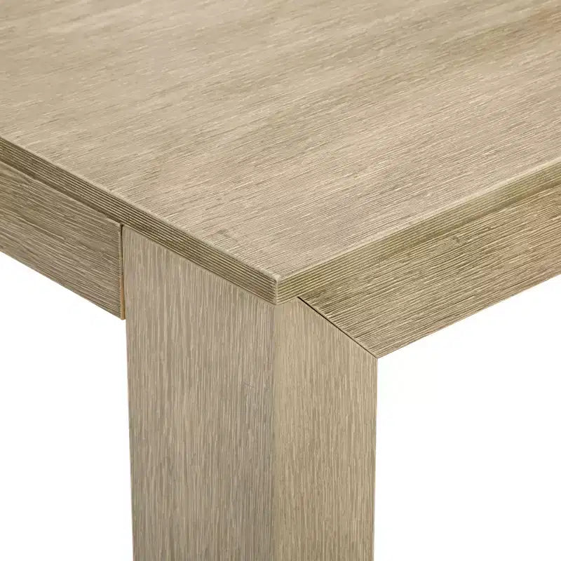 Mesa auxiliar cuadrada de madera maciza moderna de 32" – Mesa auxiliar para sala de estar