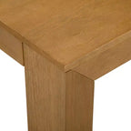Mesa auxiliar cuadrada de madera maciza moderna de 32" – Mesa auxiliar para sala de estar
