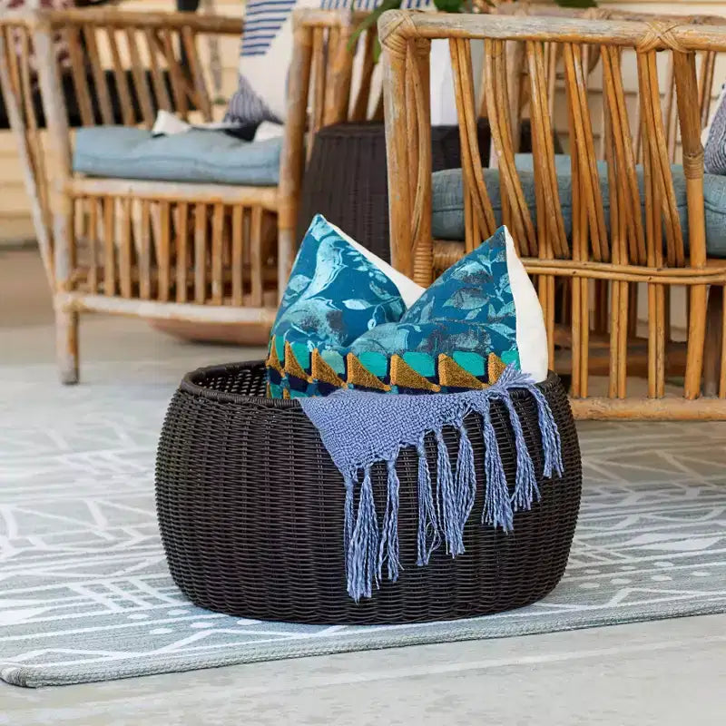 Puf de almacenaje – Reposapiés multiusos y asiento adicional