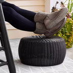 Household Essentials Storage Ottoman
